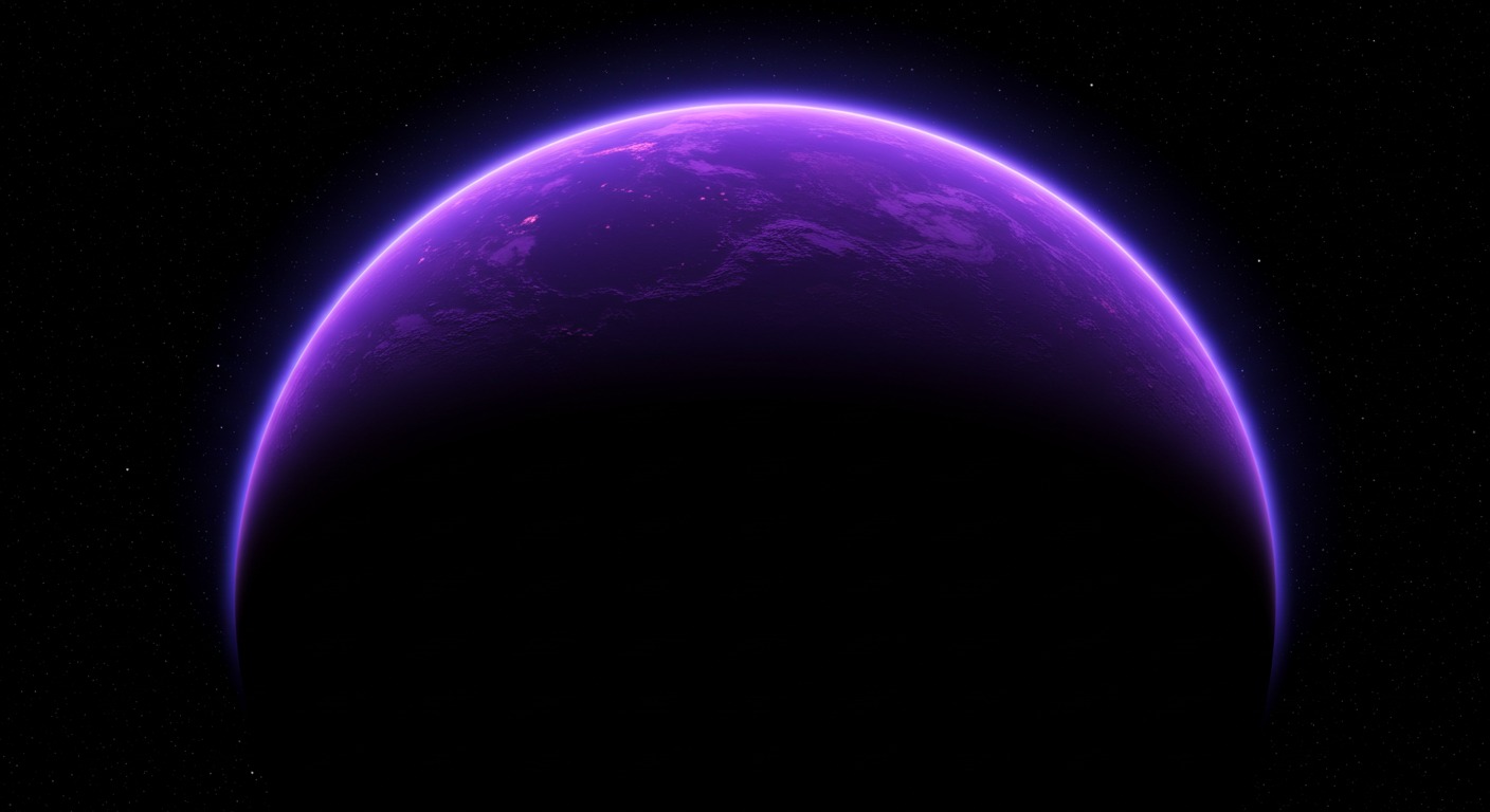 Fondo planetario decorativo